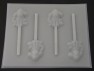 430sp Big Red Dog Cliffy Chocolate or Hard Candy Lollipop Mold